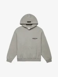 Essentials Fear Of God Unisex Hoodie Dark Oatmeal